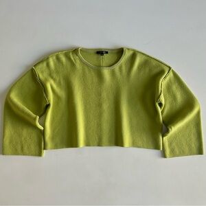 Papermoon Lime Green Crop Top Size M